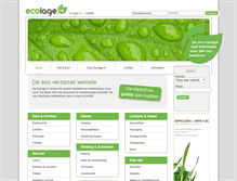Tablet Screenshot of ecolage.nl